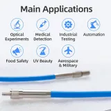 Laser Optical Fiber Probe Bundle| 2-Core 18+1 Quartz Fiber| Y-Type Multi-Core Design| OEM 