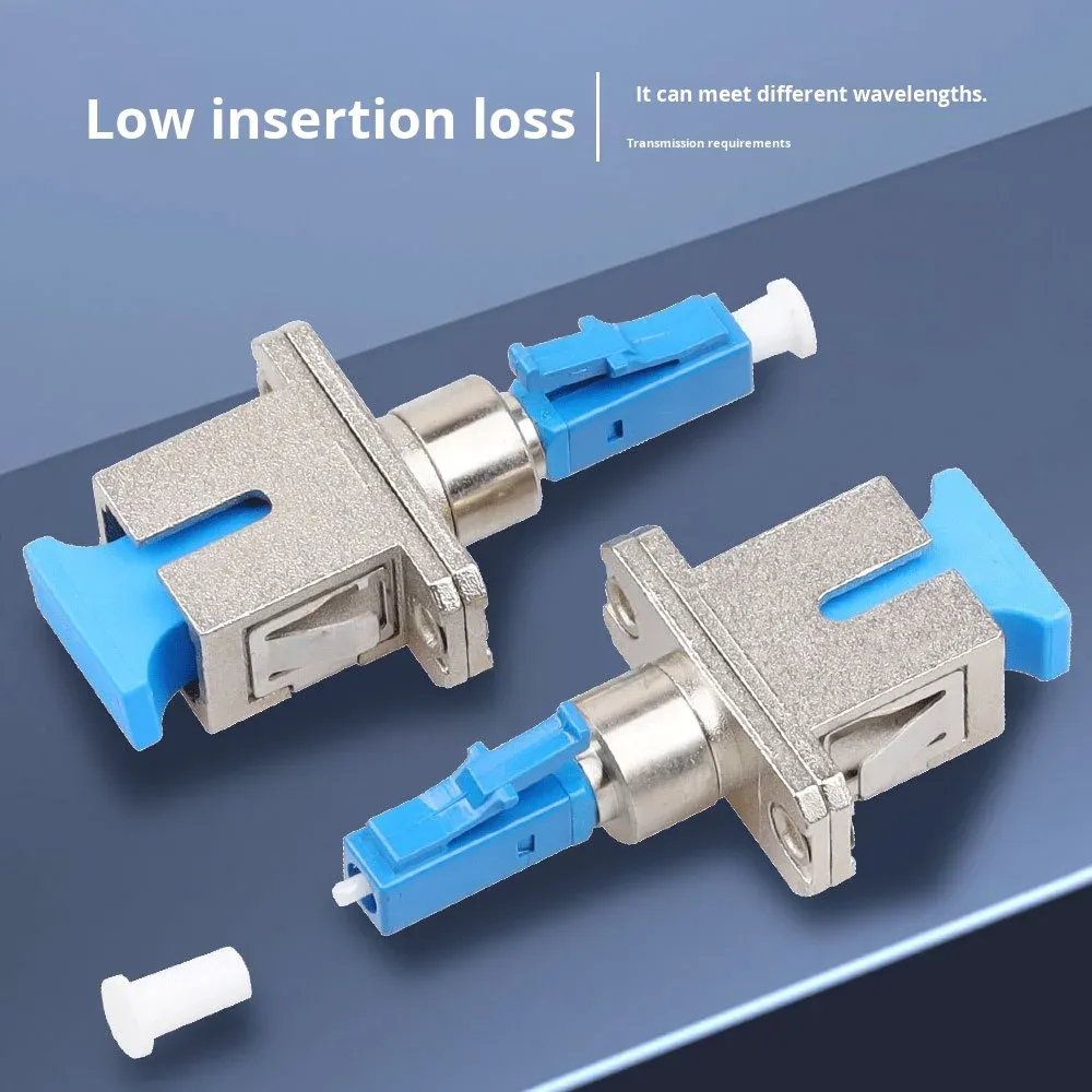 SURFIBER LC Male UPC Fiber Optic Adapter with SC Female Pigtail Connector FTTH Converter 1