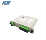 Hot Sale  FTTH Fiber Optic Cassette Type SC APC Connector PLC Splitter Splice 1*2  1*4