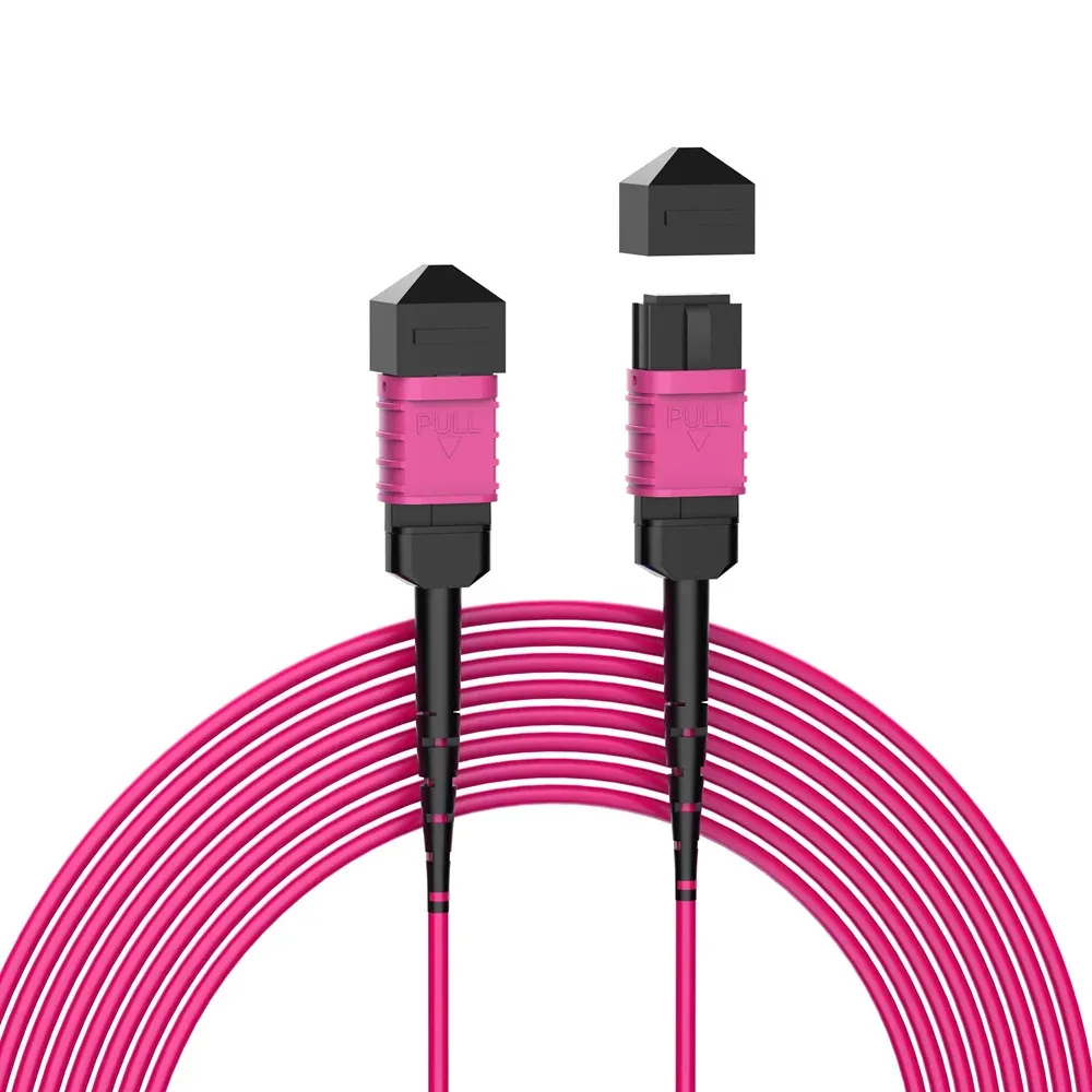 Factory Price 16-core MPO/MTP3 Patch Cord Cable Customized Length 3m/5m/10m Multimode Fiber for 850nm SR4 SFP Module-boxintelecom