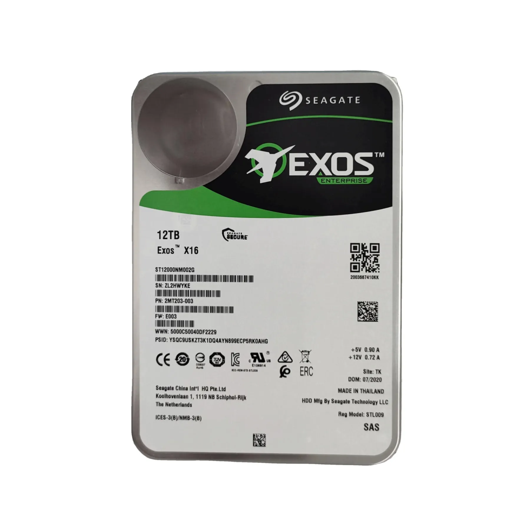 Hard Drive for Server Hdd ST18000NM000J 18TB SATA 7.2k 6G 3.5 HDD-boxintelecom