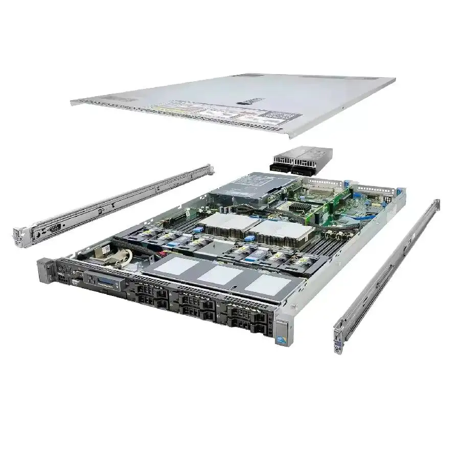 Hot Sale for DELL EMC Poweredge R610 1U Rack Server Used with 2x Intel CPU 1 Year Warranty in Stock 4