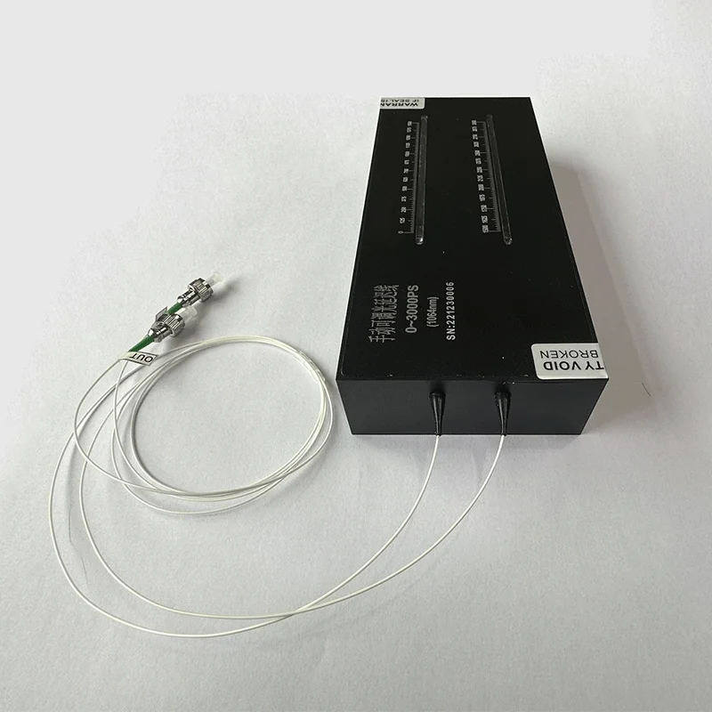 Zgtech 1064nm Multi-Mode Manual Black Fiber Delay Line for FTTX Communication Equipment with 2-Year Warranty 3000 PS-boxintelecom