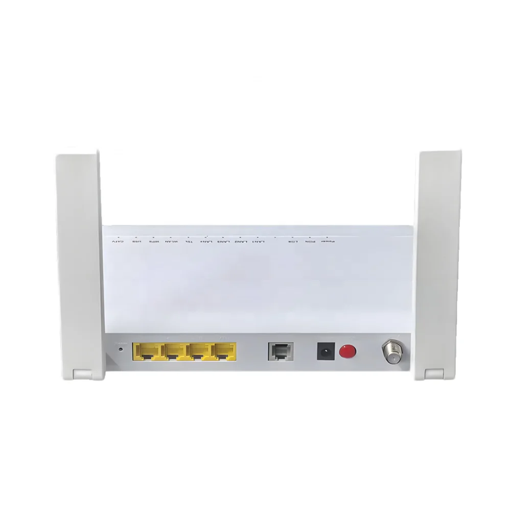 FTTH F6600R 2.4G 5G Dual Band WiFi CATV ONU AX3000 WiFi6 GPON ONT Modem 4Ge + 1POTs + 1USB With English Firmware-boxintelecom