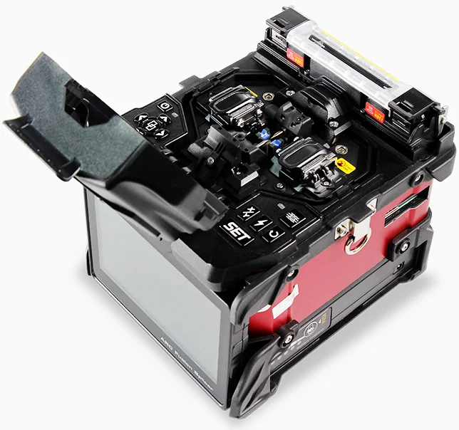 Tumtec FST-18S Fusion Splicer Machine 4 Motors 6s Optical Fiber Fusion Splicer Fiber Optic