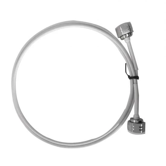 Low PIM RG402 2M RF Jumper Cable With N Male Connectors at Both Sides-boxintelecom