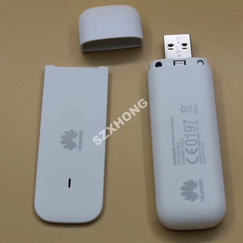 Unlocked 4G LTE Wifi Modem with Antenna for Huawei E3372h-320 Wifi Modem E3372-320 Mobile Phone Accessories Usb Wireless White