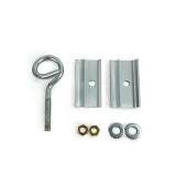 Hot Dip Galvanized Fiber Optic Metal Cable Hook Overhead Power Line Hardware C Type Alumin