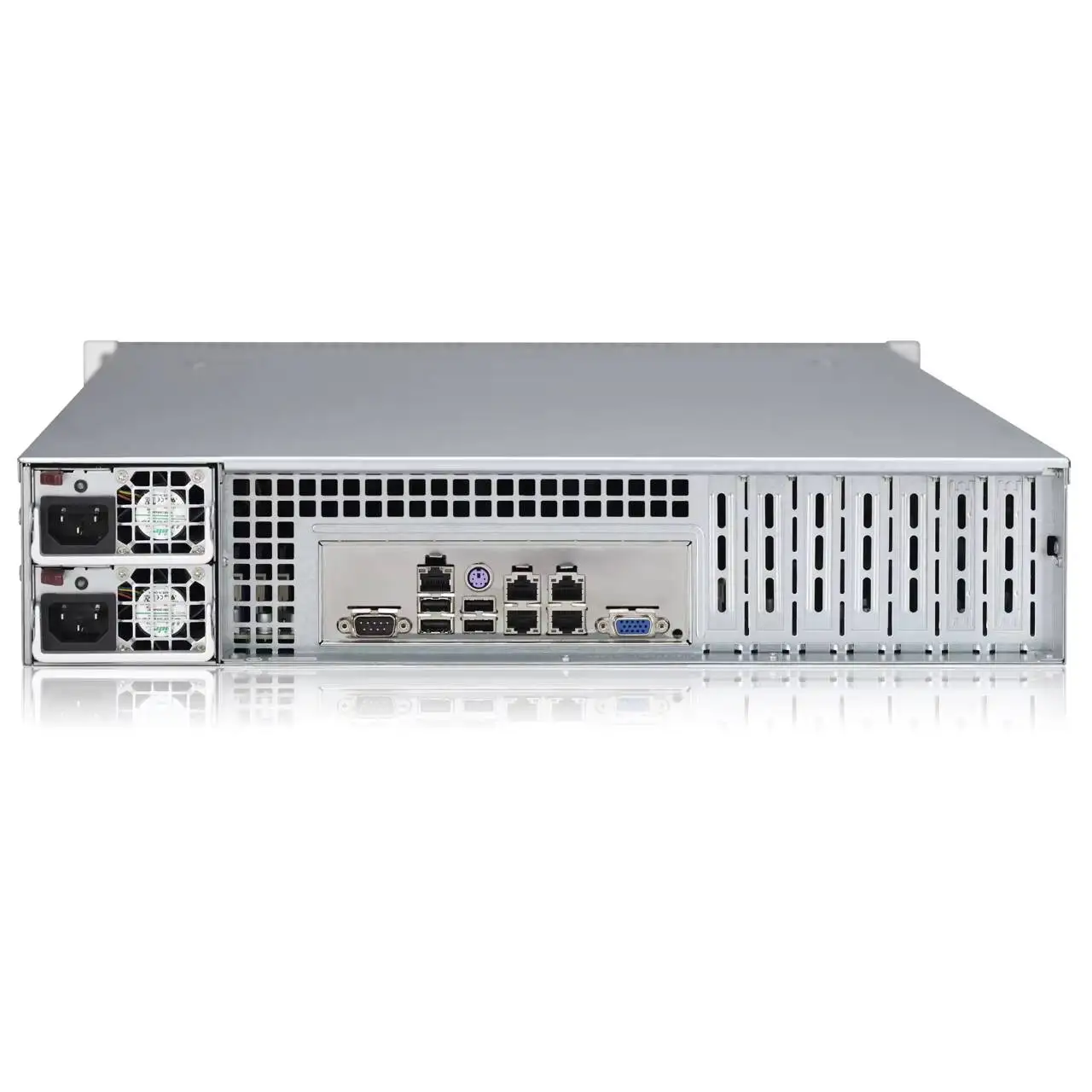 Super Micro 2U 825TQC-R740LPB Server Case2U Rack 12Gbps 8Bay Dual Power