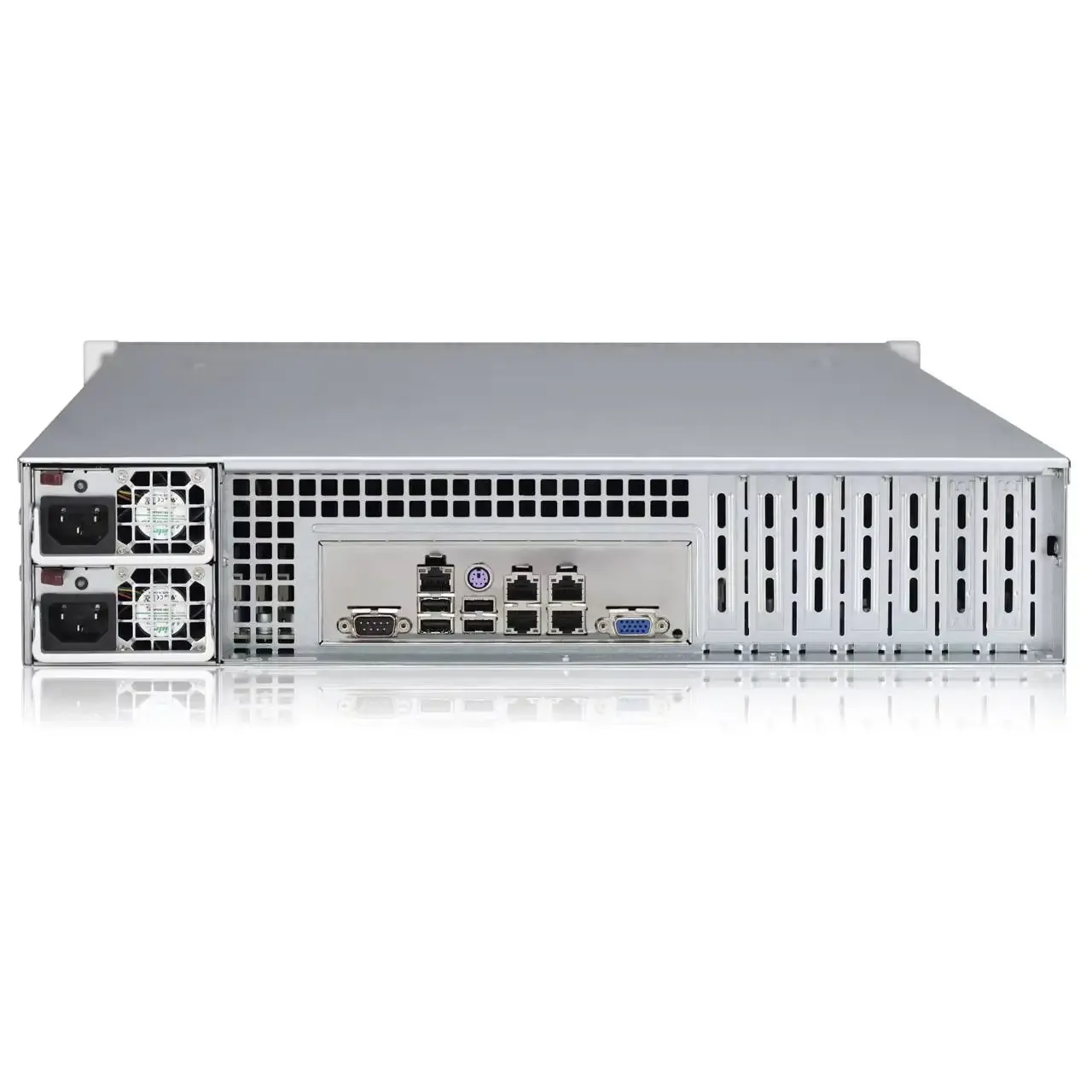 Super Micro 2U 825TQC-R740LPB Server Case2U Rack 12Gbps 8Bay Dual Power