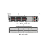 CE8865-SAN-4C 02355SDP With 4 Subcard Slots, Without Fan and Power Modules Mainframe Netwo