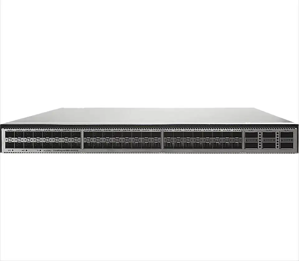 CE6881-48S6CQ-B 02352QGF Fiber Optic with 48*10g SFP+, 6*100g Qsfp28 Ethernet Switch 0