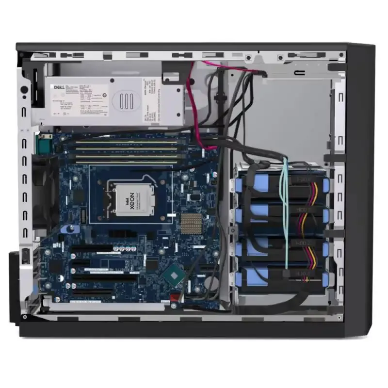 For Dell T150 Tower Server with Xeon CPU 8GB+64GB Memory 1TB HDD 750W Power Supply Used an