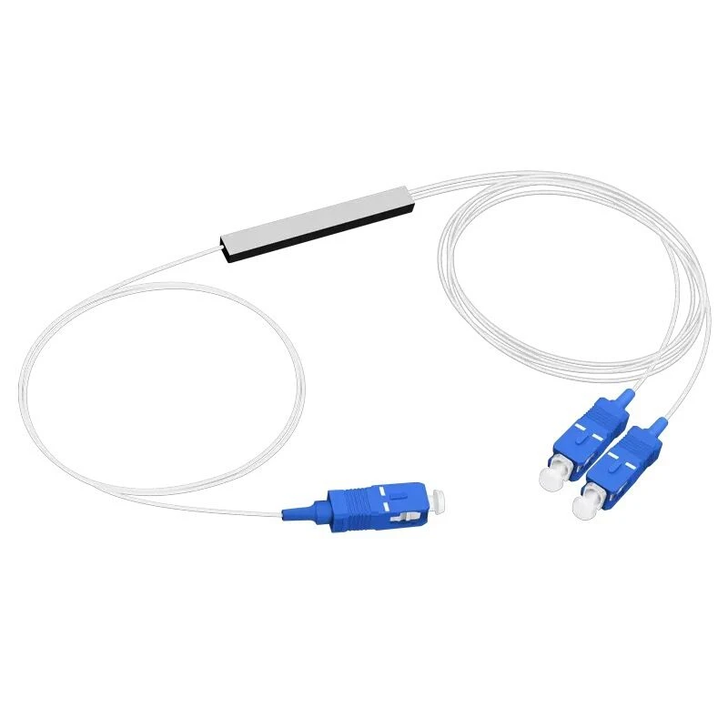 Factory Price 1x2 1x4 1x8 1x12 1x16 1x32  Fiber Optic 2 Way Plc Splitter Mini sc Apc  Plc Splitter-boxintelecom
