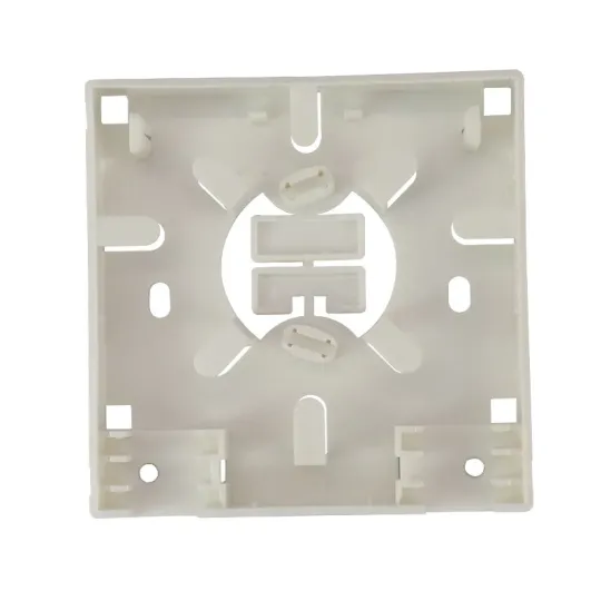 FTTH 86 Type Optical Wall Outlet Box - Dual Port SC/APC Faceplate Fiber Information Box wi
