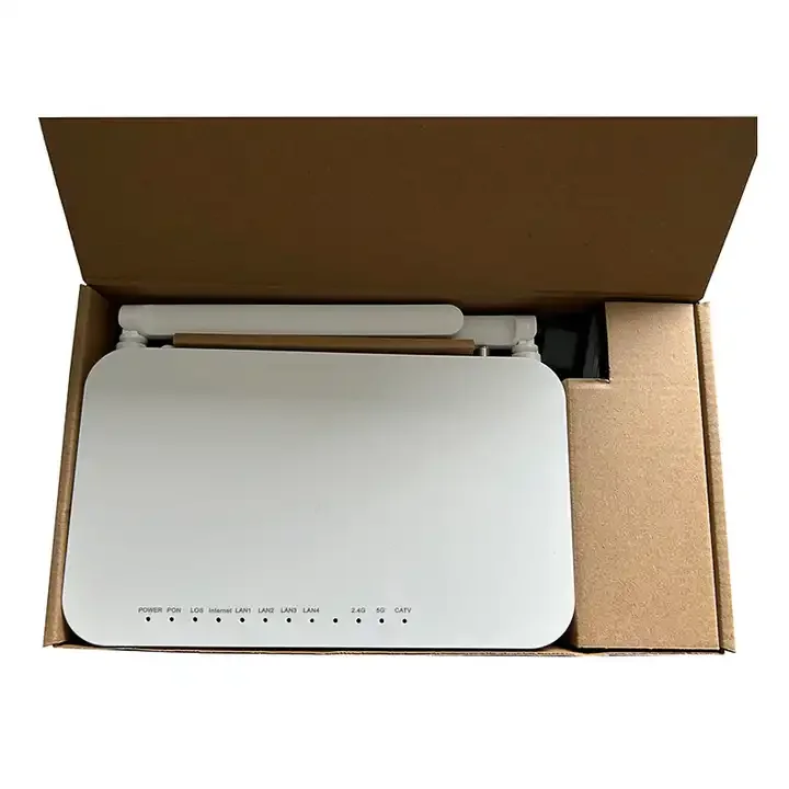 F668V  4GE+CATV 2.4G/5G AC WIFI Fiber Optic Network Modem Catv Gpon Onu Same As EG8247W5