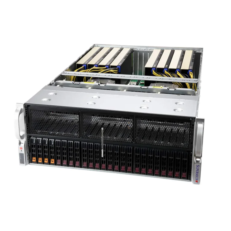 Original A+ 4U AS -4125GS-RT Dual 9004 AMD GPU Supermicro Server-boxintelecom