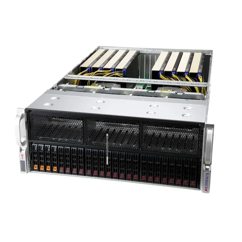 Original A+ 4U AS -4125GS-RT Dual 9004 AMD GPU Supermicro Server-boxintelecom