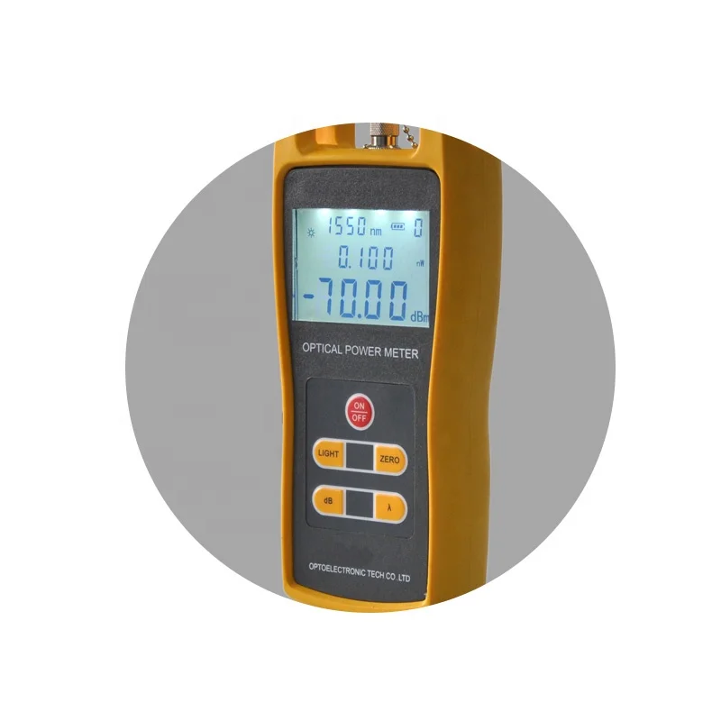 Optic Fiber Cable Tester Power Meter for Optical Fibers Joinwit Jw3208  Optical Power Meter opm-boxintelecom
