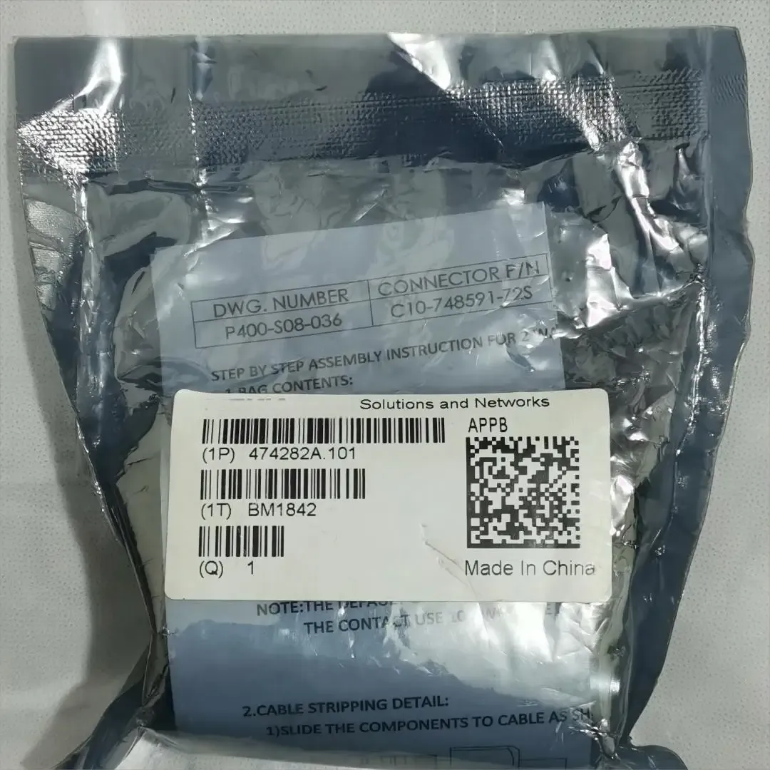 APPB 474282A 2-Pin 55A DC Plug C10-748591-Z2S for Airscale AAU/RRH Power Connector