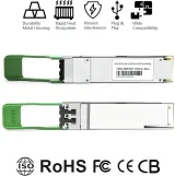 100G QSFP28 CWDM4 Transceivers| 10km Single Mode Fiber| FTTH| Compatible with for for Aris
