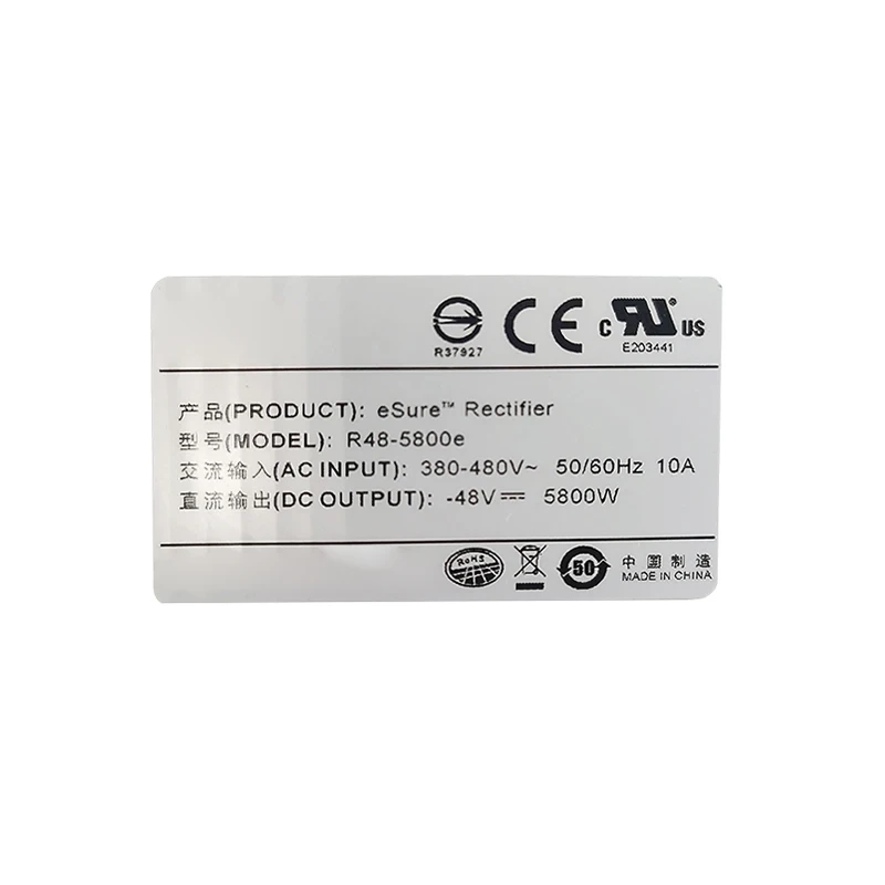 R48-5800e High Efficiency 48V Rectifier Module for Critical Power Infrastructure and Network Hubs-boxintelecom