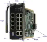 OptiXtrans E9624 82601312 RTU-LNSDRTUC02 OSN 9800/8800 Line Capacity RTU for 200G CFP Port