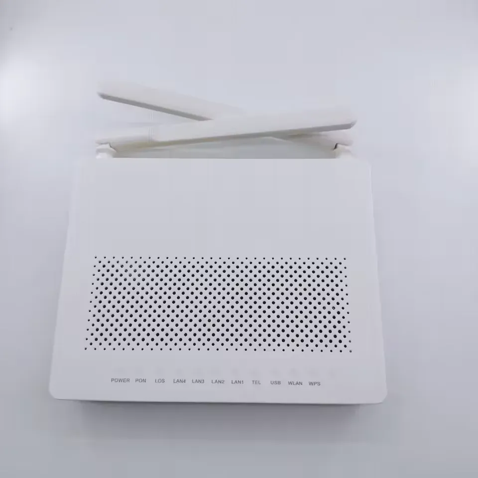 HG8546M ONU XPON GPON 1GE+3FE+1POTS+1USB+2.4G WIFI up to 300Mbps OMCI PPPOE IPV6 Firmware English H-W FTTH Fiber Optic Equipment-boxintelecom
