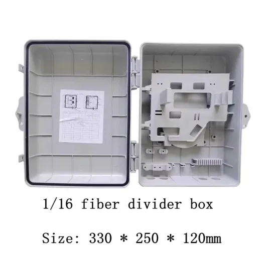 16/24/32 Core Fiber Optic Distribution Box, Indoor/Outdoor Optical Fiber Junction Box for 