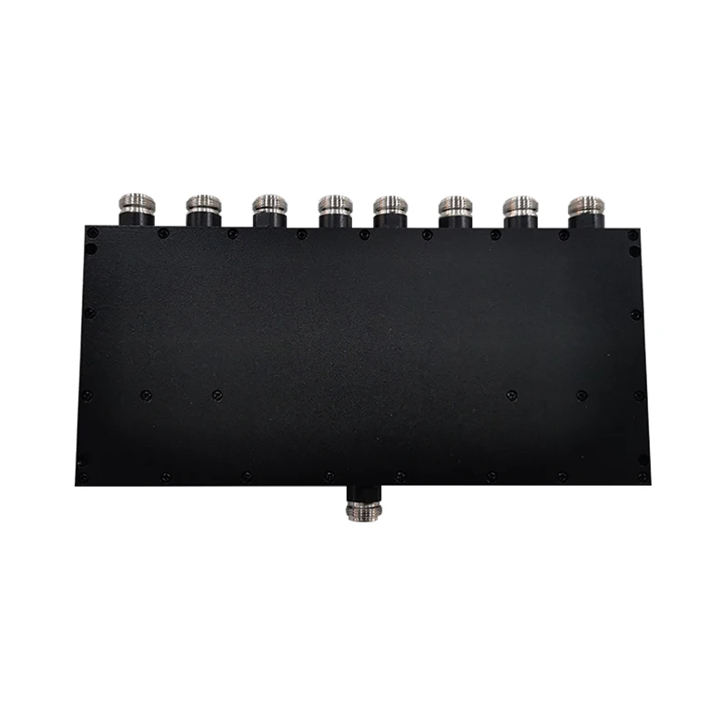 UHF 400-450MHz Low VSWR 50W 8 Way Power Splitter with N-F Connector-boxintelecom