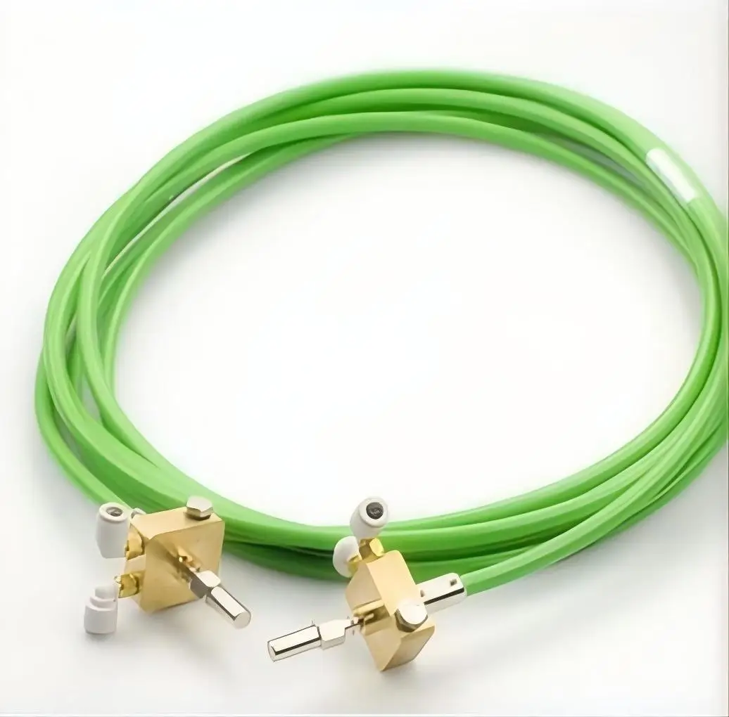 High Power D80 Sapphire Protection Head Fiber Optic Patch Cord for YAG Laser Welding/Cutti