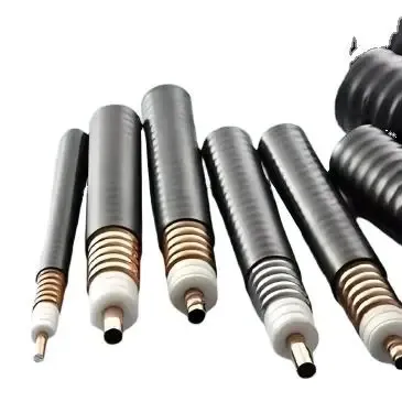 Superflexible 1/2 Inch Copper Coaxial Cable 50 Ohm Low Loss Feeder Fire Retardant Insulated Outdoor Communication CCC Certified-boxintelecom