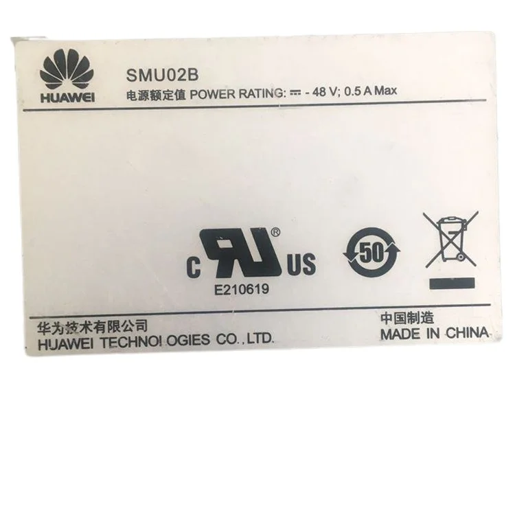 100% Original Telecom Controller Monitoring Module SMU02B for huawei Embedded Power Supply System-boxintelecom