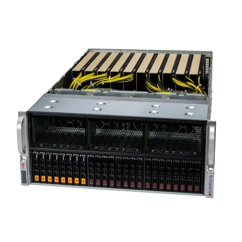 GPU SuperServer SYS-421GE-RT Dual Socket E (LGA-4677) 4th Gen Xeon Scalable Processors X13DEG-OA 4U Rackmount Server-boxintelecom