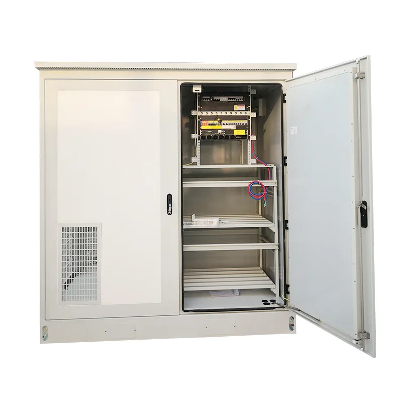 Dual Cabin Outdoor IP55 ABS Galvanized Steel Powder Coated 5G Base Station Electronics Instrument Enclosures Custom Logo RH-boxintelecom