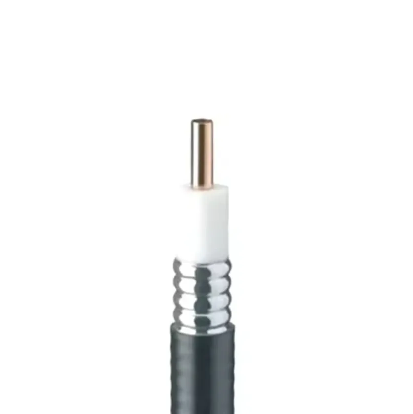 Feeder Cable 1/4" Superflexible RF50-6 Copper Corrugated Coaxial Cable (Fire Retardant) DC