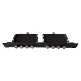 Low PIM 600-6000MHz Rf 4way Strip-line Power Combiner Splitter Array with 19" 1U Panel