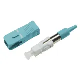 SC 0.9mm OM3 Fiber Optic Connector High-Performance Optical Fiber Patch Cord Connector for