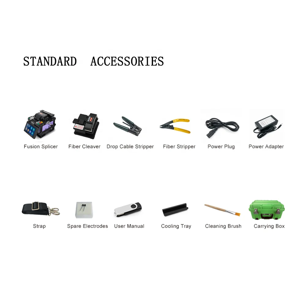 FTTH Splicing Equipment Shinho X-500 Optical Fiber Fusion Splicer Optic Fiber Cable Automatic Welding Machine-boxintelecom