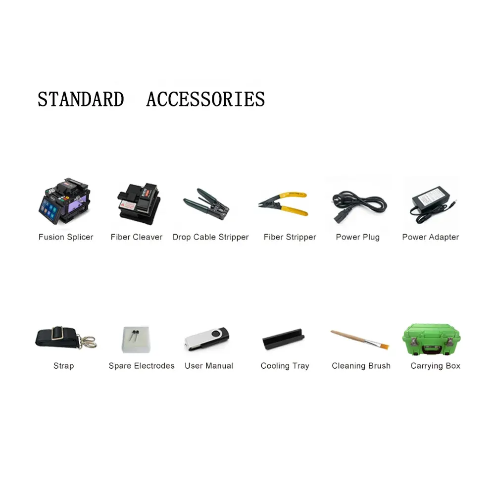 FTTH Splicing Equipment Shinho X-500 Optical Fiber Fusion Splicer Optic Fiber Cable Automatic Welding Machine-boxintelecom