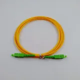 APTfactory Sm Sx  2.0mm 3.0mm G652d Ftth Patchcord 1.5m 2m  3m Yellow Optic Fiber Cable Ju