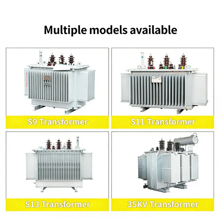 35kV Oil Immersed Power Transformer 2500kVA Outdoor Three Phase Transformer with ISO/CE