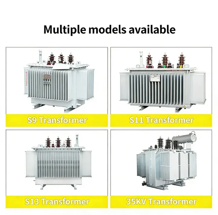 35kV Oil Immersed Power Transformer 2500kVA Outdoor Three Phase Transformer with ISO/CE