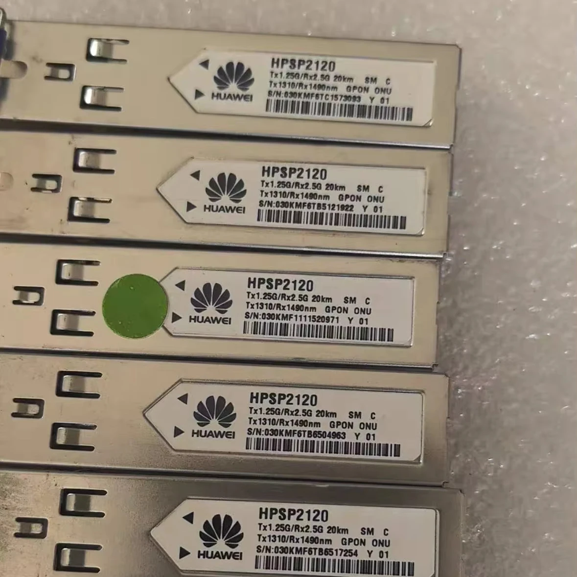 GPON OLT C++ SFP Module 2.5G 20km TX 1490nm 2.488Gbps RX 1310nm 1.244Gbps SFP BIDI SC/UPC-boxintelecom