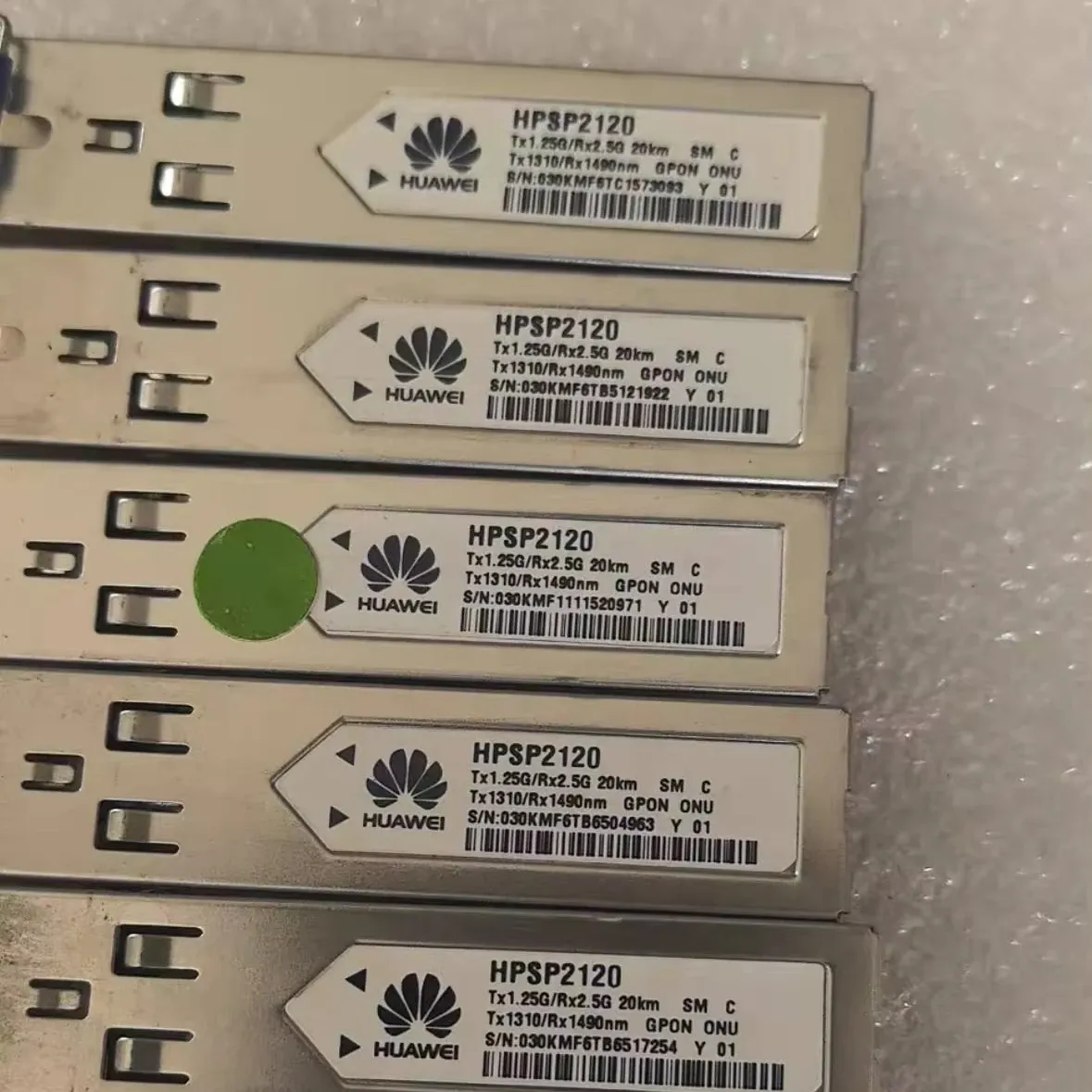 GPON OLT C++ SFP Module 2.5G 20km TX 1490nm 2.488Gbps RX 1310nm 1.244Gbps SFP BIDI SC/UPC-boxintelecom