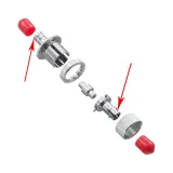 ST/UPC Adjustable Attenuator 0-60dB Telecom Grade Optical Fiber Attenuator with SC Connect