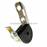 Ftth  Round ADSS Cable Suspension Clamp J-hook Suspension Clamp Pole Clamp Use for ADSS Ca