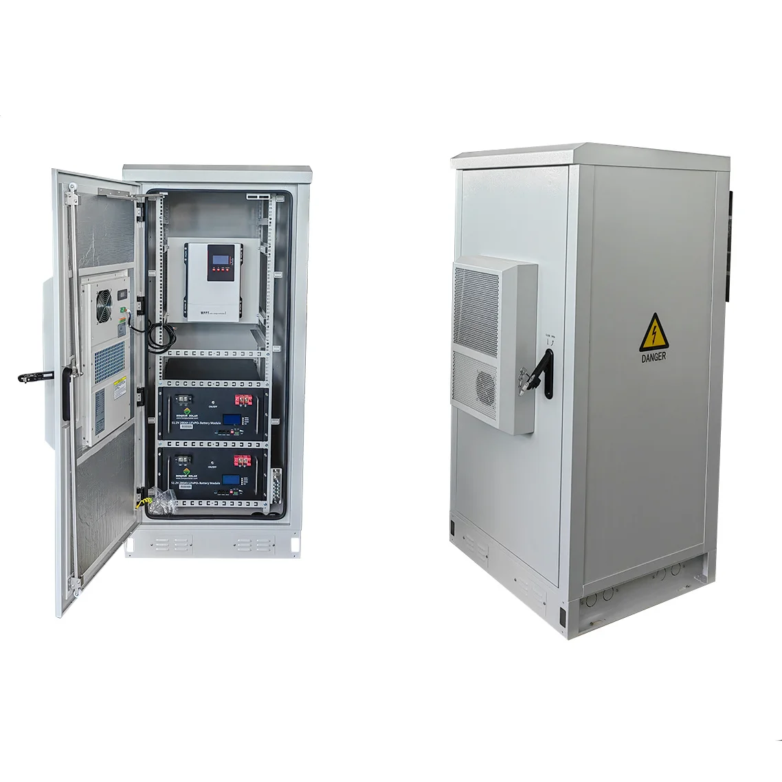 Outdoor IP55 Single Door Equipment Battery Power Cabinet Integrated Cold Rolled Steel 5G Electronics Instrument Enclosure Metal-boxintelecom