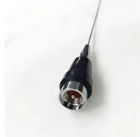 UHF 340-520MHz 570mm 3.4dBi Mobile Stainless Steel Whip Communication Antenna for Radio Sy