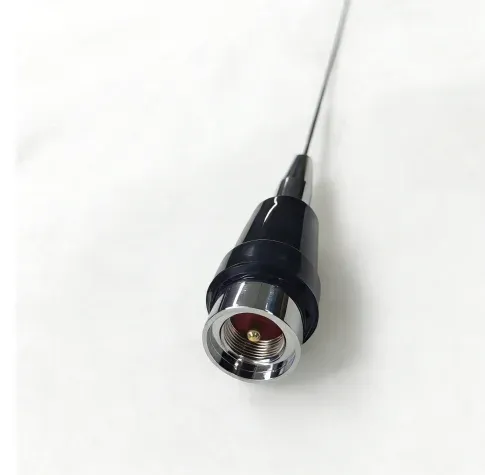 UHF 340-520MHz 570mm 3.4dBi Mobile Stainless Steel Whip Communication Antenna for Radio Sy